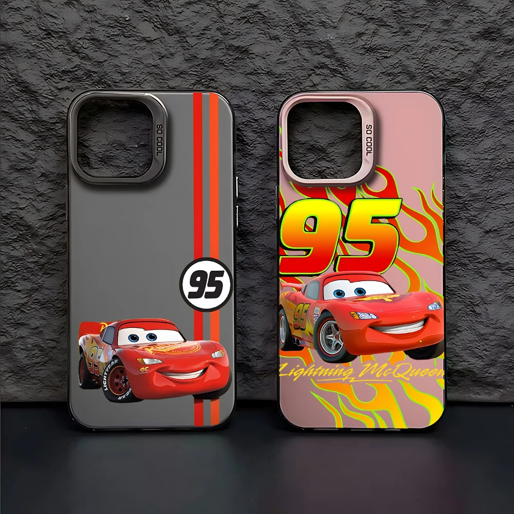 C-car-lightning mcqueen جراب لـ infinix hot 8 9 10 12 20 30 30i plus 5 6 7 8 plus spark 20 10 pro