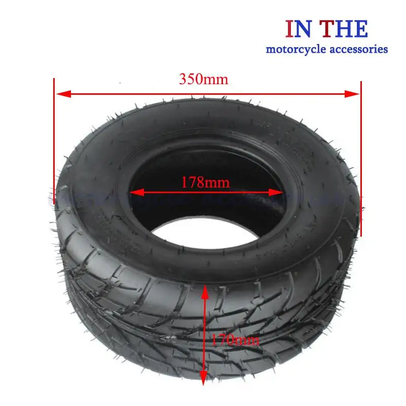 16X8-7 (200/55-7) Kart Auto Parts 7 inch ATV Tires 16X8.00-7 16 * 8-7 Highway Tire Off-road tire Wear-resistant Wheel Tires