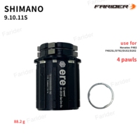 Freehub Cassette Body MTB Road bike Aluminum Alloy HG for Novatec F482/F482SL/D792/D102/D202  compatible for Shimano 8 9 10 11S