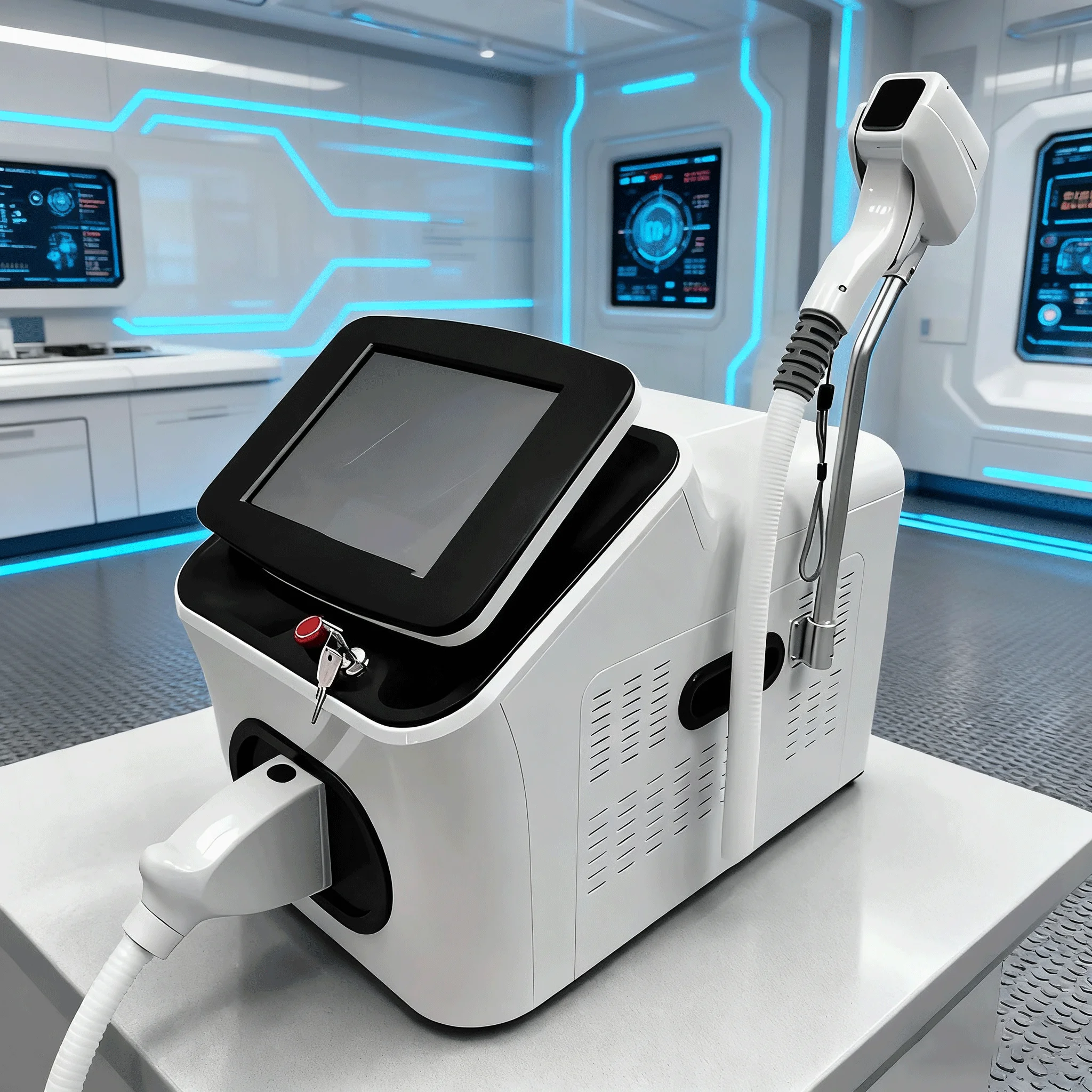 

Diode Laser Hair Removal System 808-1064nm 4000W with Dual Screen CoolingTechnology for Salon Professional Use CE Certified