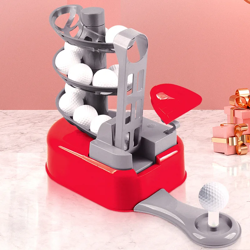Golf Ball Pitching Machine Outdoor Sports Toys Durable Adults Automatic Sports Playing Golfball Dispenser Equipment Toy Gift