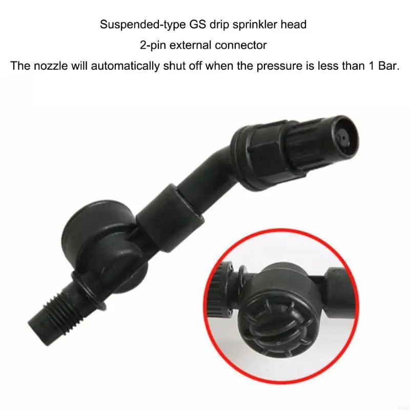 4Pcs Sprayer Replacement Watering Dripper Parts Garden Supplies Sprayer Nozzle Sprayer Nozzle Accessories 55KF