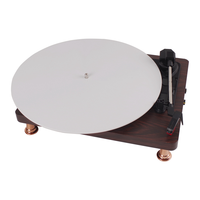 Hot-Acrylic Turntable Mat Reduce Static Dust Noise Replacement Record Platter Slipmat For 12 Inch Record Player