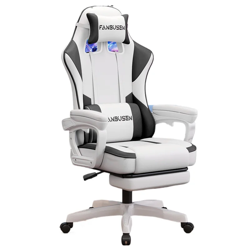 Gaming Chair for PC Desk Ergonomic Office Chair for Gamers Adjustable Height Racing Style Computer Chair for Dorm Room Modern view 2