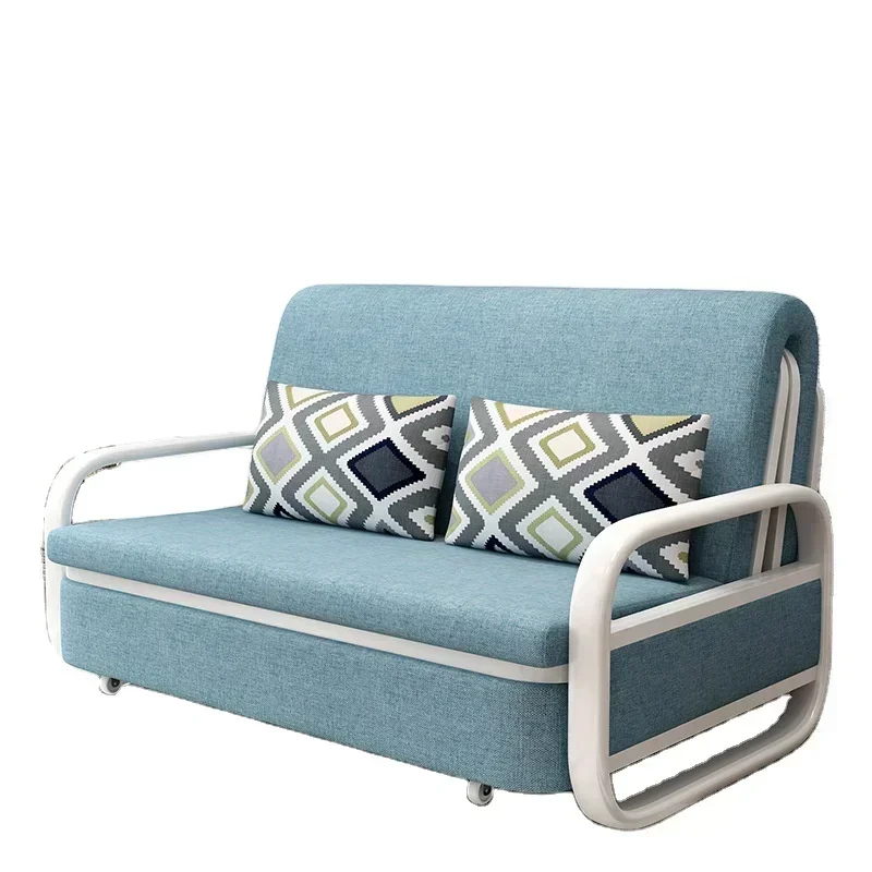 

Three seat multi-functional luxury cheap convertible pullout portable memory foam living room furniture comfy folding sofa bed