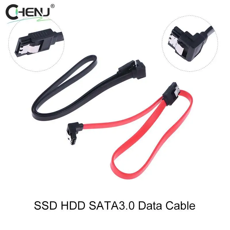 

High Quality SSD HDD SATA 3.0 Data Cable High-speed Hard Disk Cord Sata 3.0 6GB /Solid State Hard Disk Data Cable