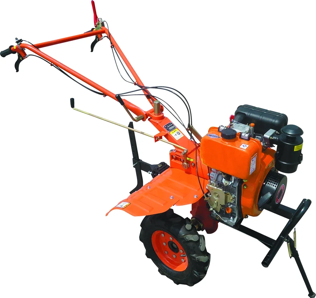 Multi-function micro-tiller soil ripper small household rotary tillage tiller orchard ditching weeding machine cultivator