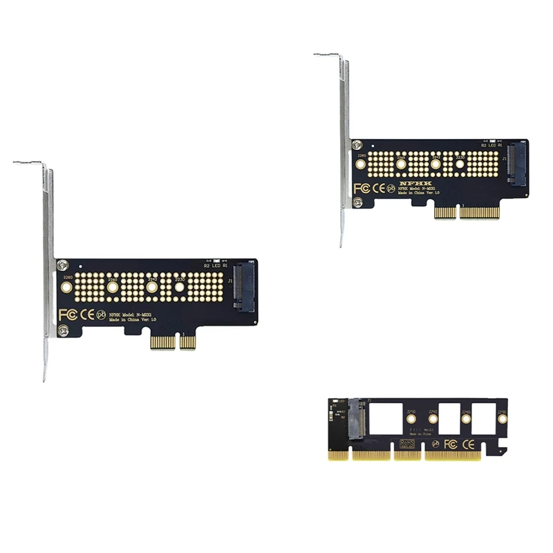 AC17-M.2 NVME SSD a Pcie 4,0 tarjeta adaptadora 64Gbps M-Key Pcie4.0 para PC de escritorio PCI-E GEN4