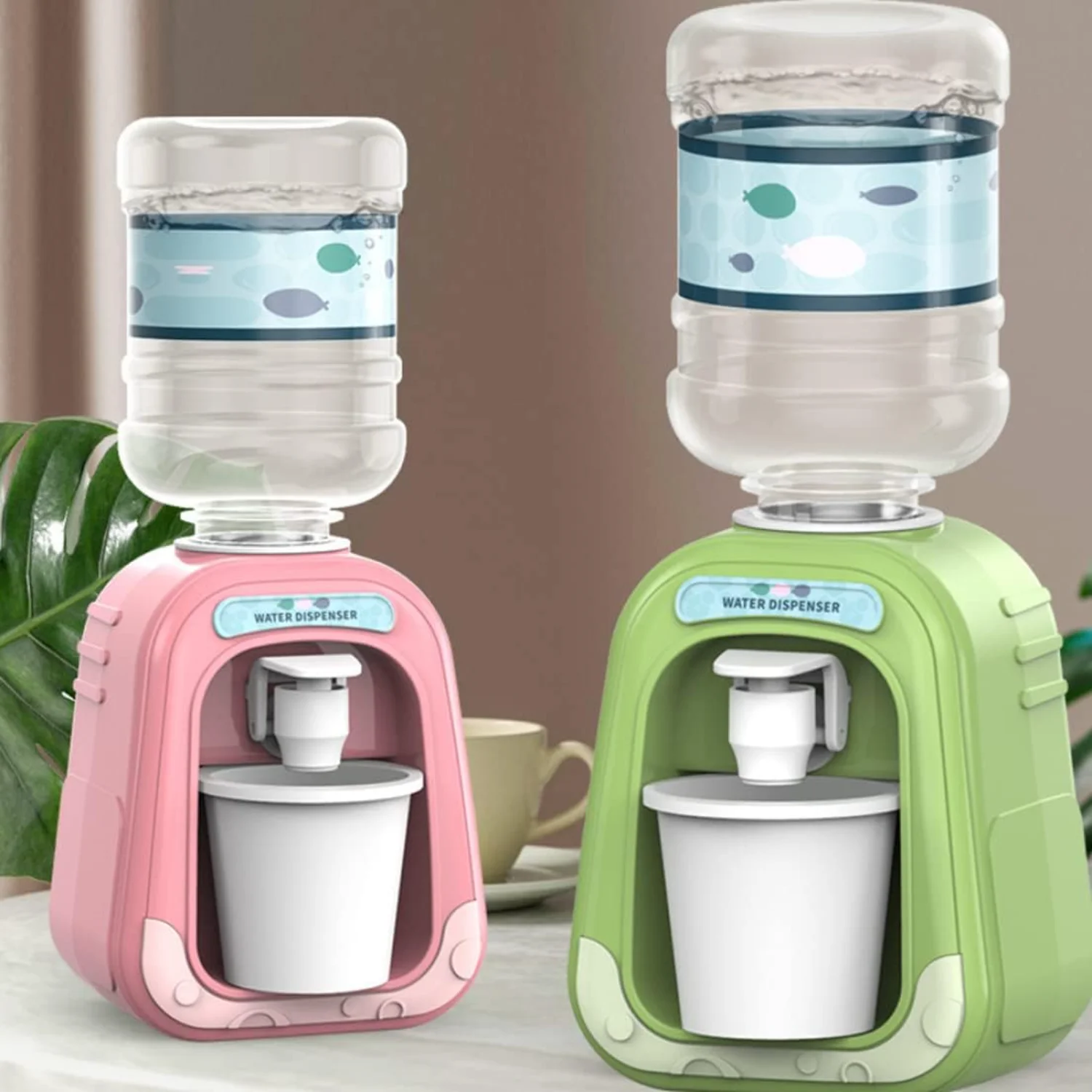 Mini Water Dispenser Cute Mini Water Cooler Simulation  Water Dispenser for Juice Milk Drinking Fountain  Pretend Play Toy Style