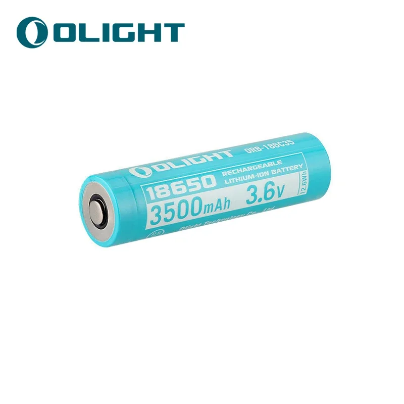 Olight ORB-186C35 3500mAh 10A 18650 battery suitable for Warrior-Mini, Baton Pro, Perun