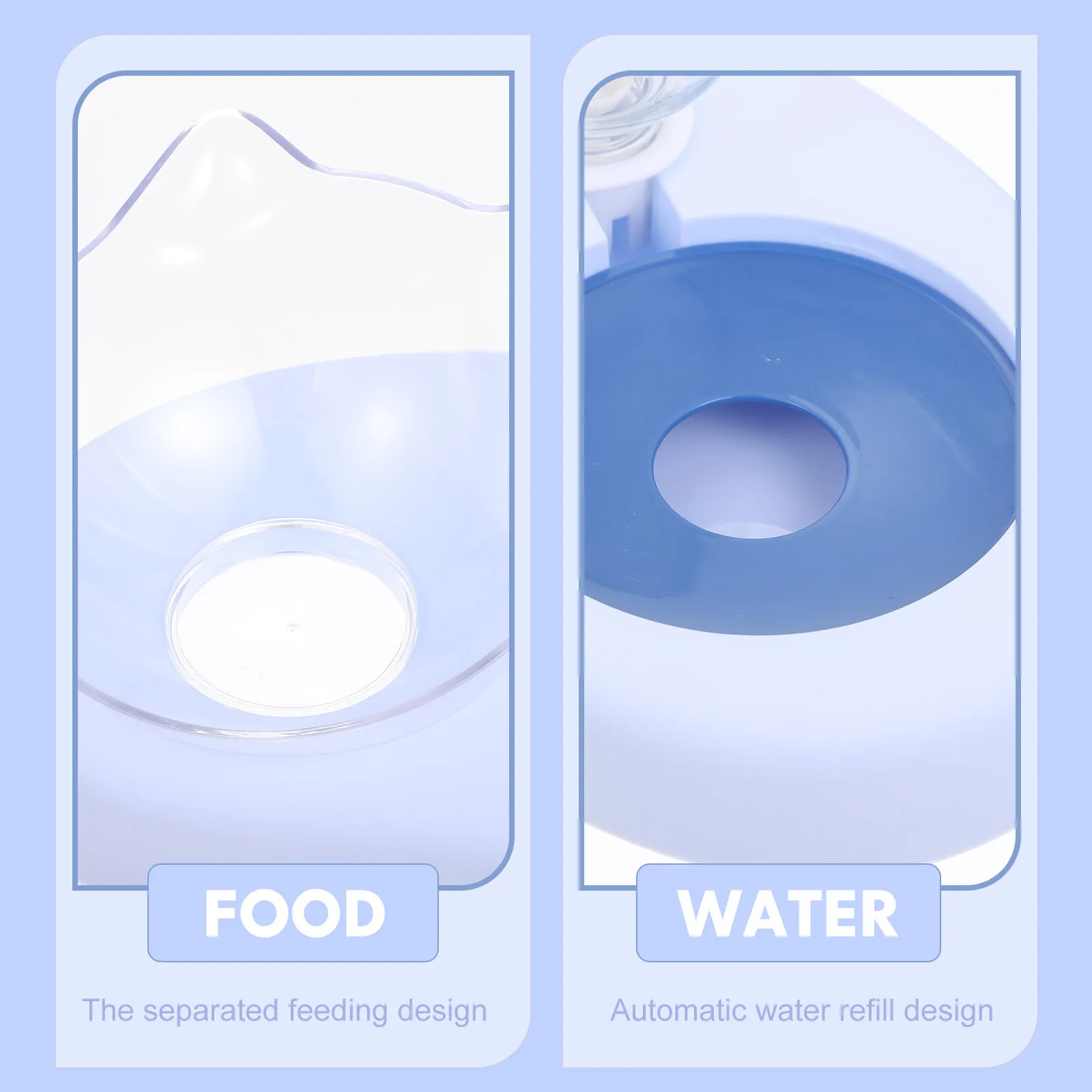 

Automatic Water Refill Bowl Pet Feeder Dog Food Cat for and Bowls Supplies Dispenser