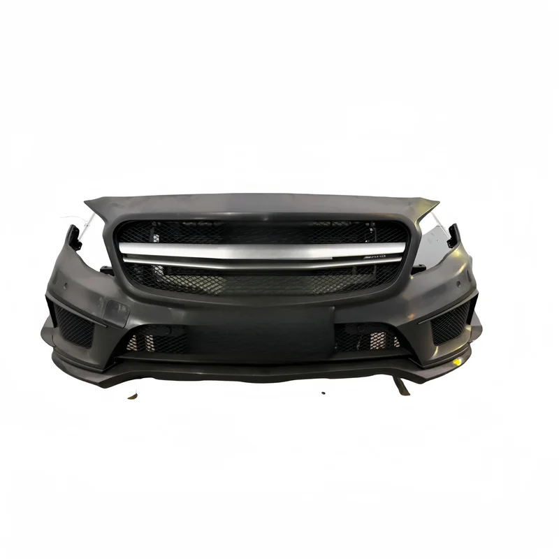 High Quality Front Face Body Kit Fit For GLA X156 Front Bumper Grille Radiator Bumper Beam Modification Parts