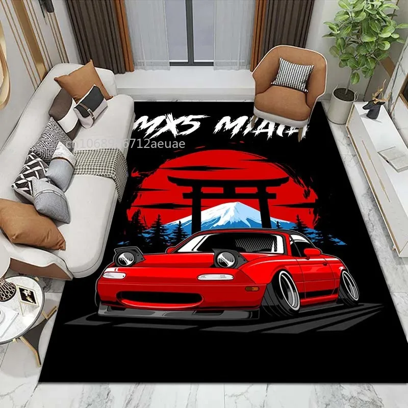 Miata MX-5 NA Rug Living Room Kids Bedroom Sofa Kitchen Doormat Decor Japanese Art Non-slip Floor Mat