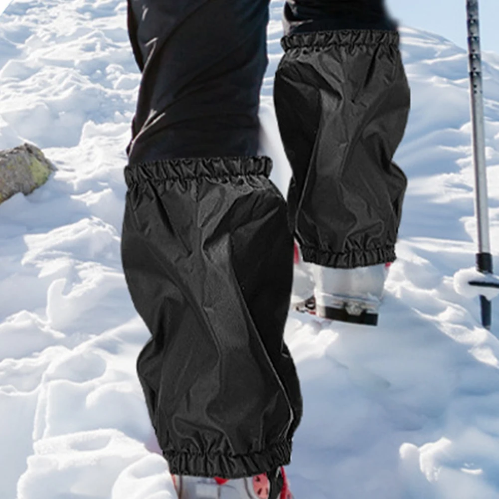 Unissex ao ar livre neve pé capa impermeável legging polainas capas de perna para caminhadas ao ar livre caminhada escalada caça