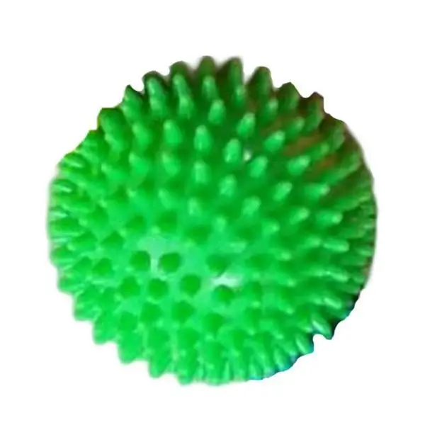 Spiky Massage Ball, 7cm In Diameter, Stress Reflexology, Porcupine Sensory Ball, Blue Color