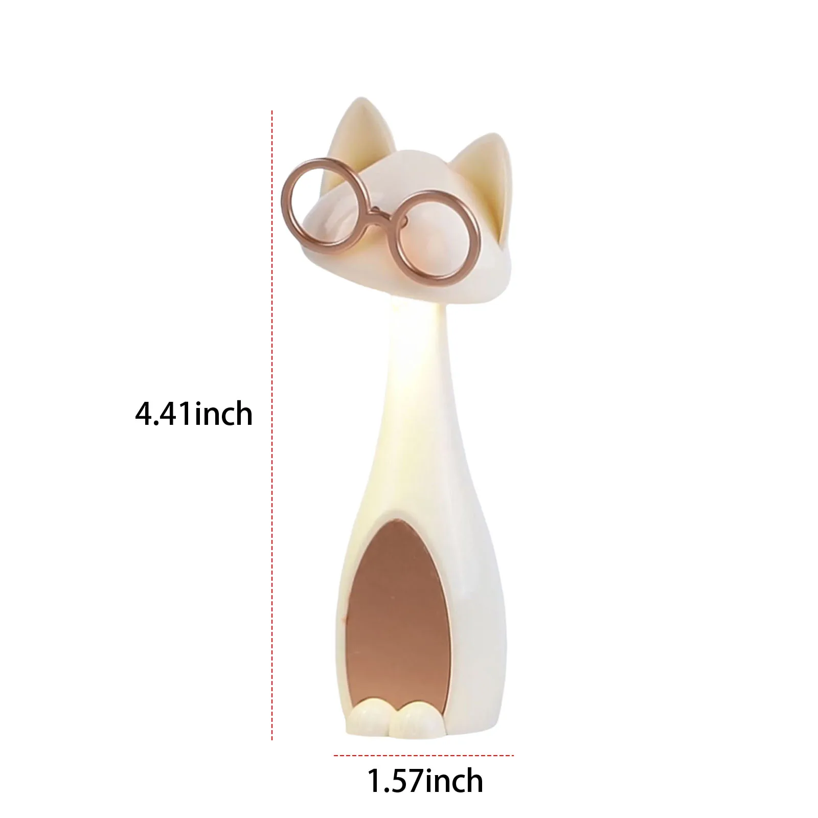 LED Desk Lamp Rechargeable Cute Desk Lamp Portable Cat Night Light for College Dorm Bedroom Reading
