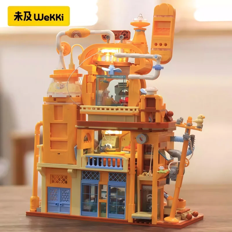 

ZZoton's Baking Studio Сборка строительных блоков Аниме Мультяшная модель Настольные коллекционные украшения Детские праздничные подарки