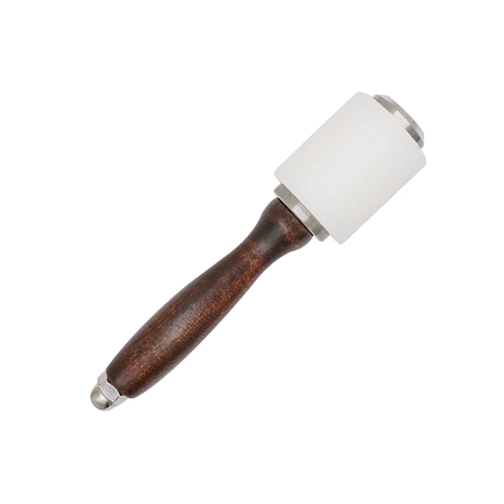 

1Pcs Leathercraft Carving Hammer Premium Nylon Head Aluminium Handle Heavy Duty Impact for DIY Wood Carving Tool Use