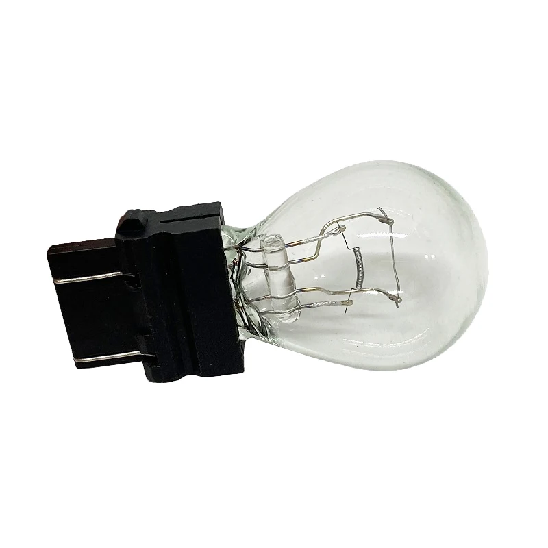 10pcs 3156 3157 Clear White Amber Tail Signal Brake Light Bulb Lamp Super Bright car external Turn signal Lights bulb
