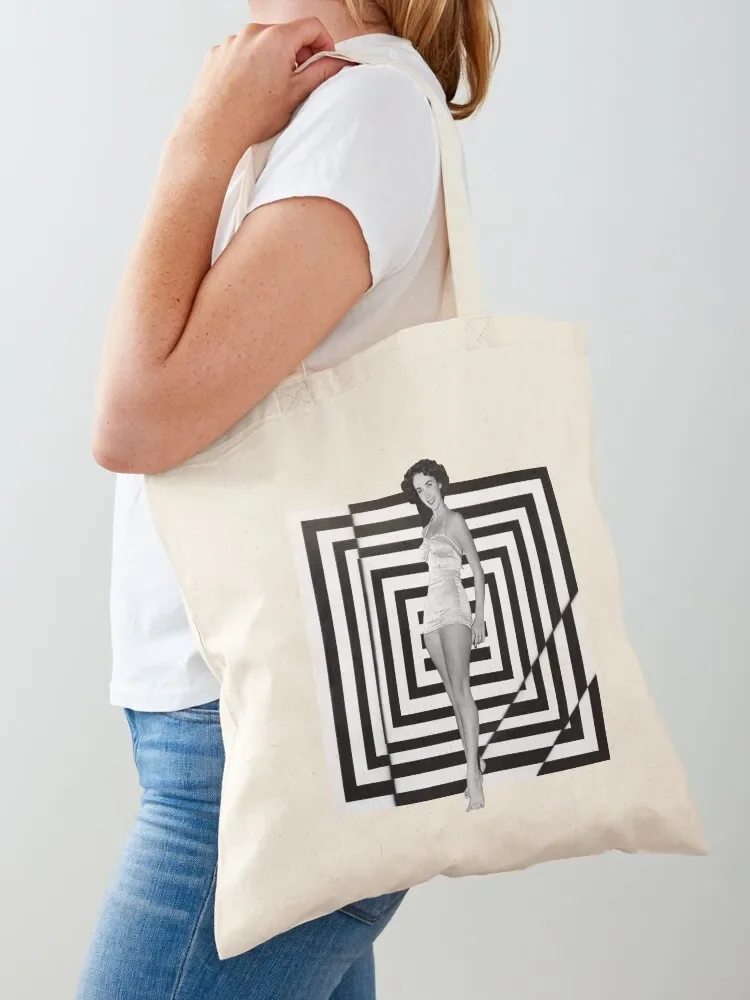 SQUARED PINUP BY ESONE Tote Bag Custom bag reusable shopping bags eco bag folding