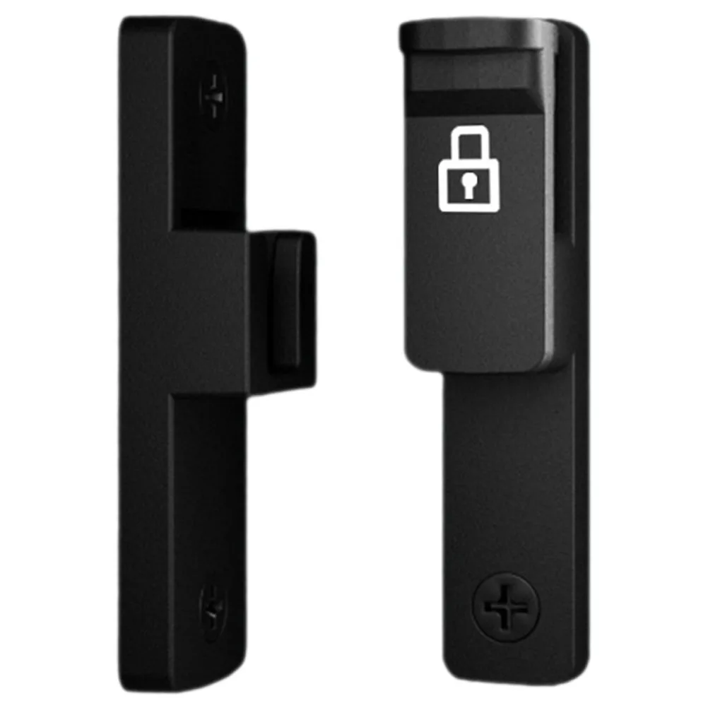 

Lock Latch 90 Degree Right Angle Anti-Theft Security Barn Garage Office Matte Glow in Dark Easy Operation Pocket for Front