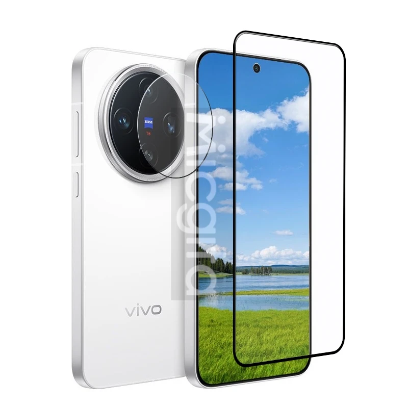 For VIVO X200Pro Mini Smartphone Glass film Full Glue Shockproof Anti-Scratch X200Pro MINI Soft fiber Lens film