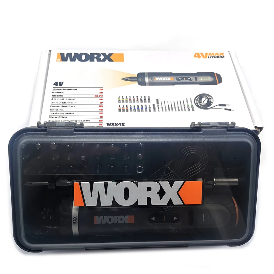 WORX WX242 Screwdriver USB Rechargeable Multi Function Tool Set ,WX240 WX241