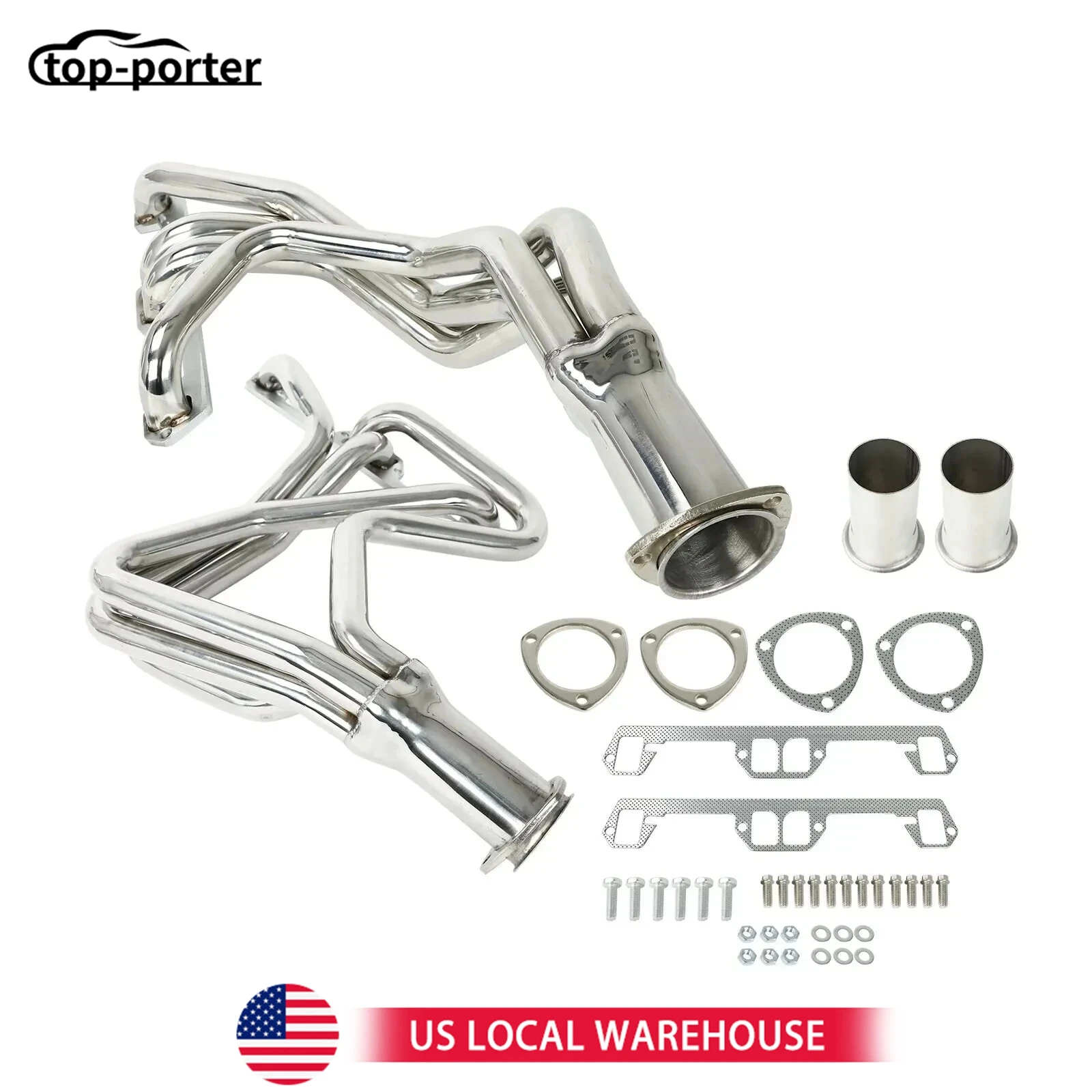 

Выхлопные коллекторы из нержавеющей стали для выхлопной трубы Dodge Chrysler Plymouth Small Block 318 340 360