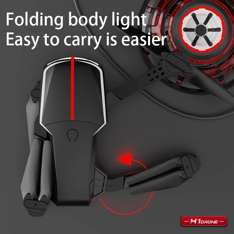 Profissional Controle Remoto Drone, 4K HD Camera, GPS Obstacle Avoidance, RC Quadcopter, Drones Aircraft, Helicóptero Brinquedos para Meninos, Presente