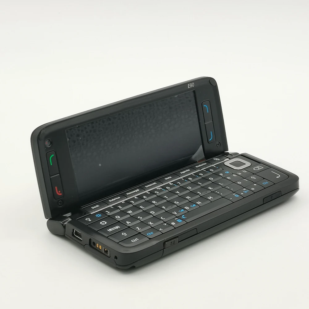 Original entsperrt e90 kamera dual screen wifi handy russisch arabisch hebräisch tastatur made in finland versand kostenfrei