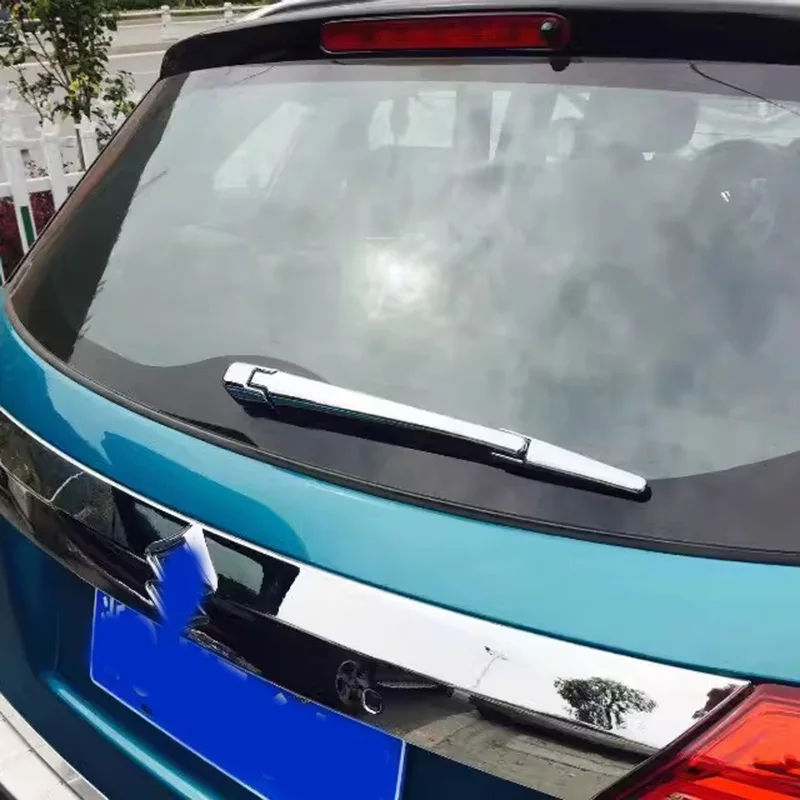 For Suzuki Vitara Escudo 2016-2022 2023 ABS Chrome Rear Window Wiper Cover Trim Sticker Car Styling Accessories