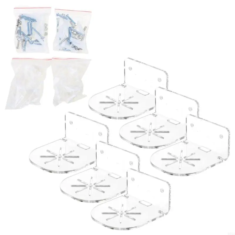 

H55A Baby Holder Multipurpose Acrylic Floating Shelves for Security Camera