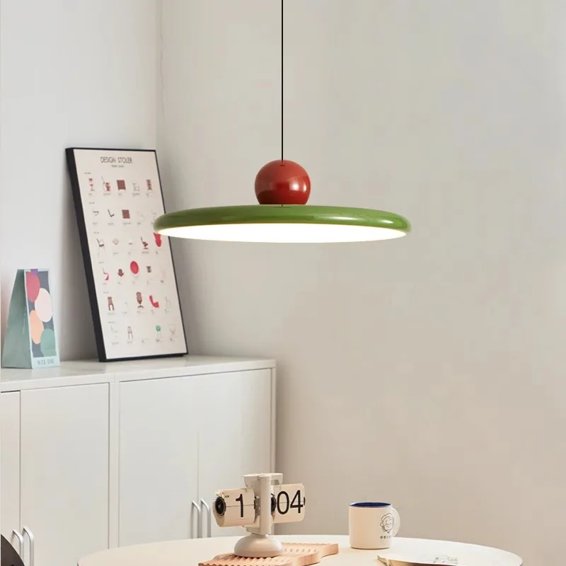 

LED Nordic Pendant Light Macaron Home Decor Light For Restaurant Living Room Bedroom Office Indoor LED Lighting Hanging Lighting