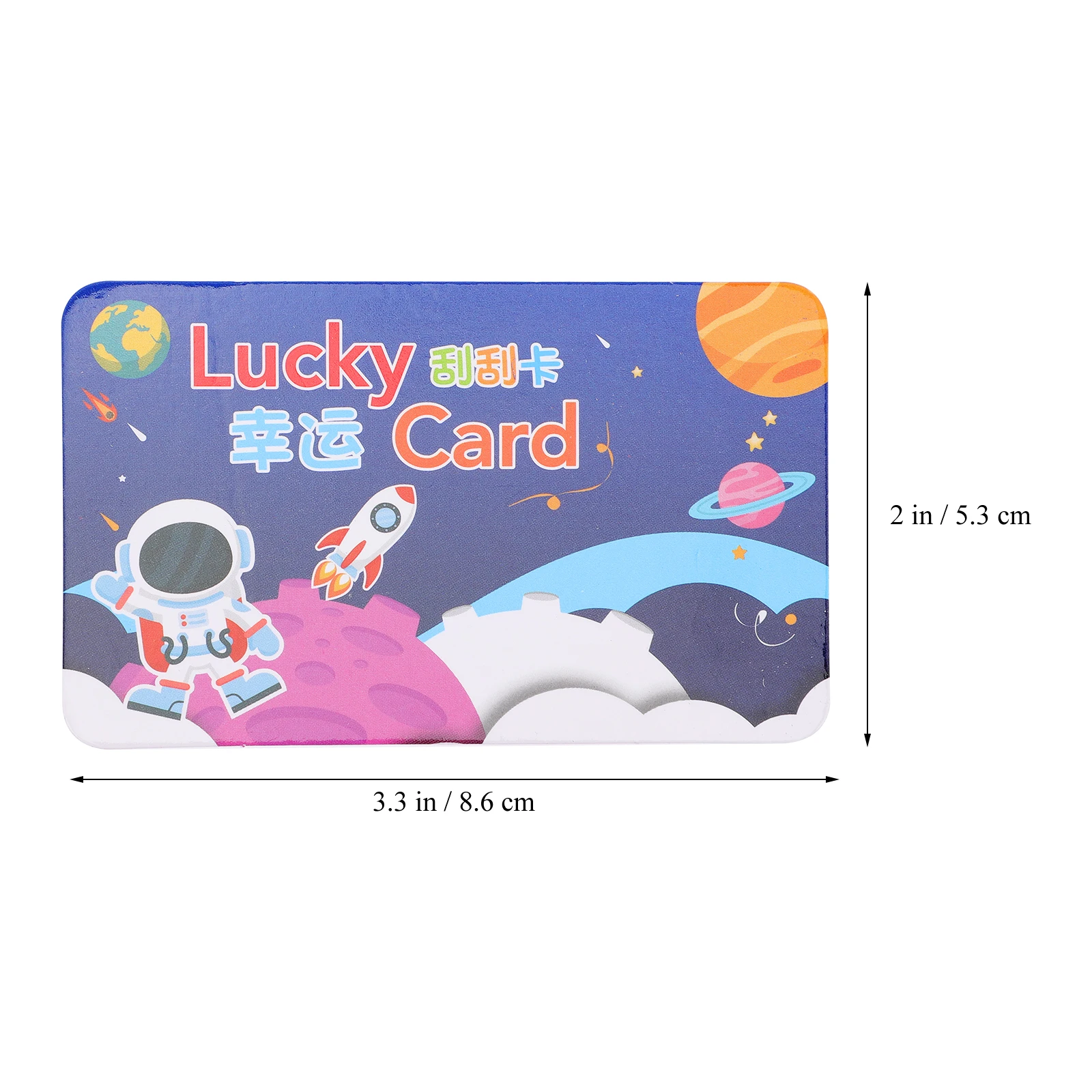 

100 Pcs Scratch Rewards Cards Cartoon Patterns Festival Wishes Classroom Prizes Paper Useful System Kids Fun Bookmark Gifts