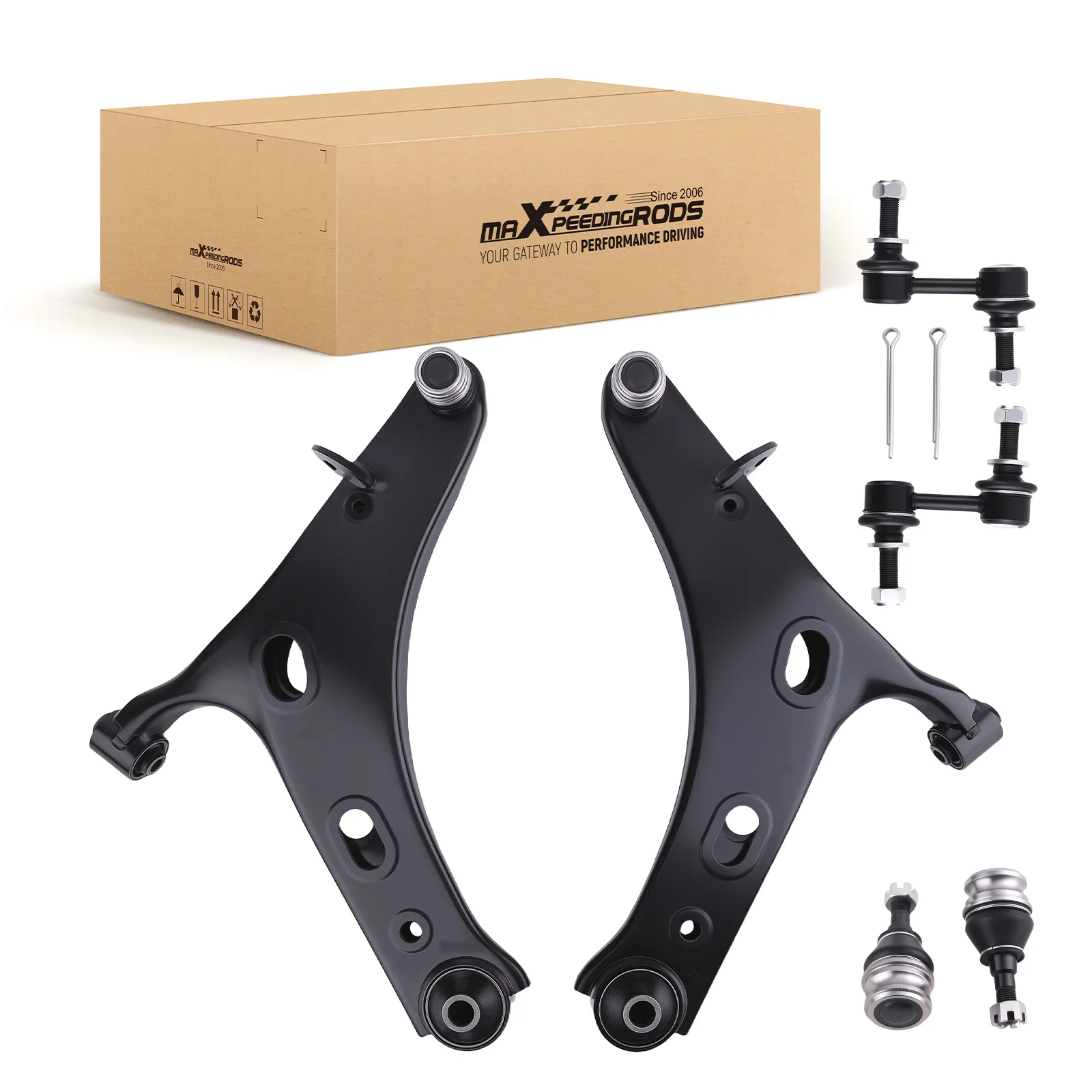 4Pcs Front Lower Co… - image