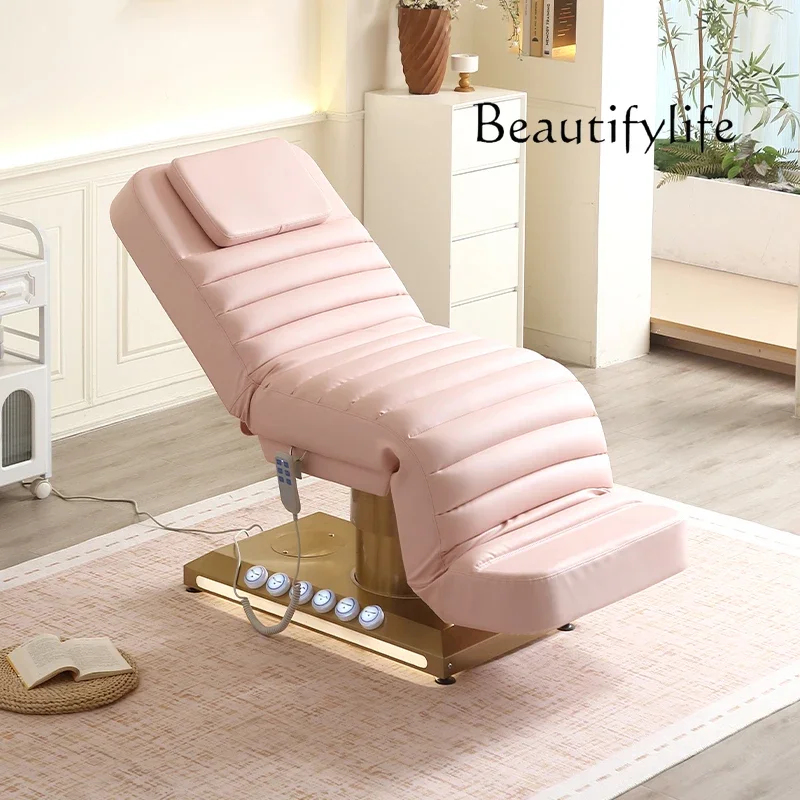 H Electric Beauty Bed Multi-function Adjustment Tattoo Tattoo Body Bed Physiotherapy Chair Electric Lift