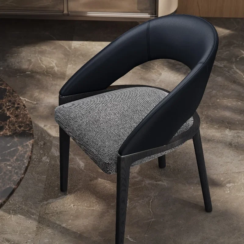 

Solid wood chair dining chair household back chair