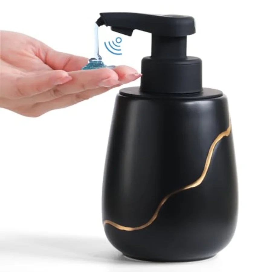 

Automatic Soap Dispenser Bathroom - Hand Free Dispenser Smart Electric Lotion Soap Dispenser Touchless with Waterproof Dish Soa