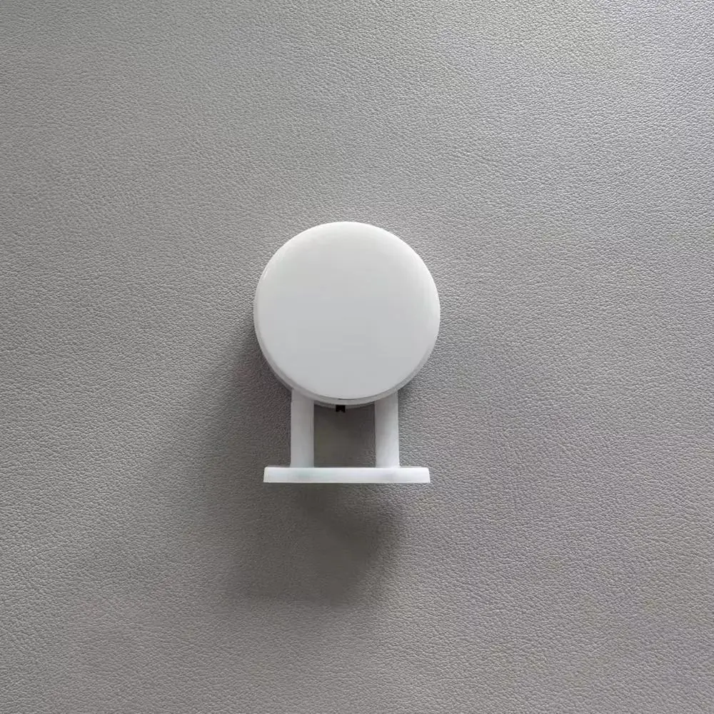 With LED Lights Fridge Sticker Round Square Mini Refrigerator Magnet Light Sign Blank with No Pattern Plastic