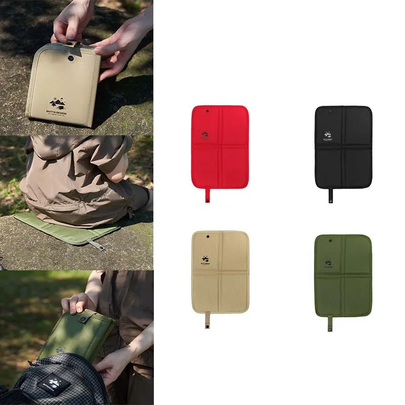 

Folding Camping Mat Portable Foam Sitting Pad Waterproof Oxford Cloth Beach Mat Prevent Dirty Hiking Small Picnic Seat Outdoor