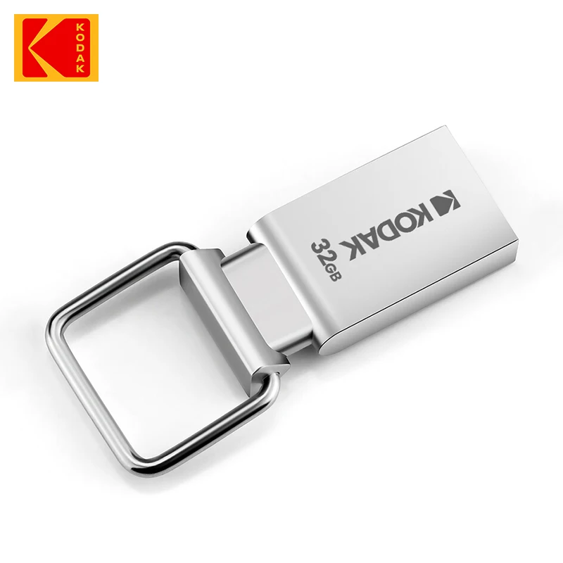 KODAK K112 USB 2.0 Super Mini Metal USB Flash Drive 64GB USB2.0 Disk Flash Pendrive Memory 64G Stick Pen Drive Car Key type-c