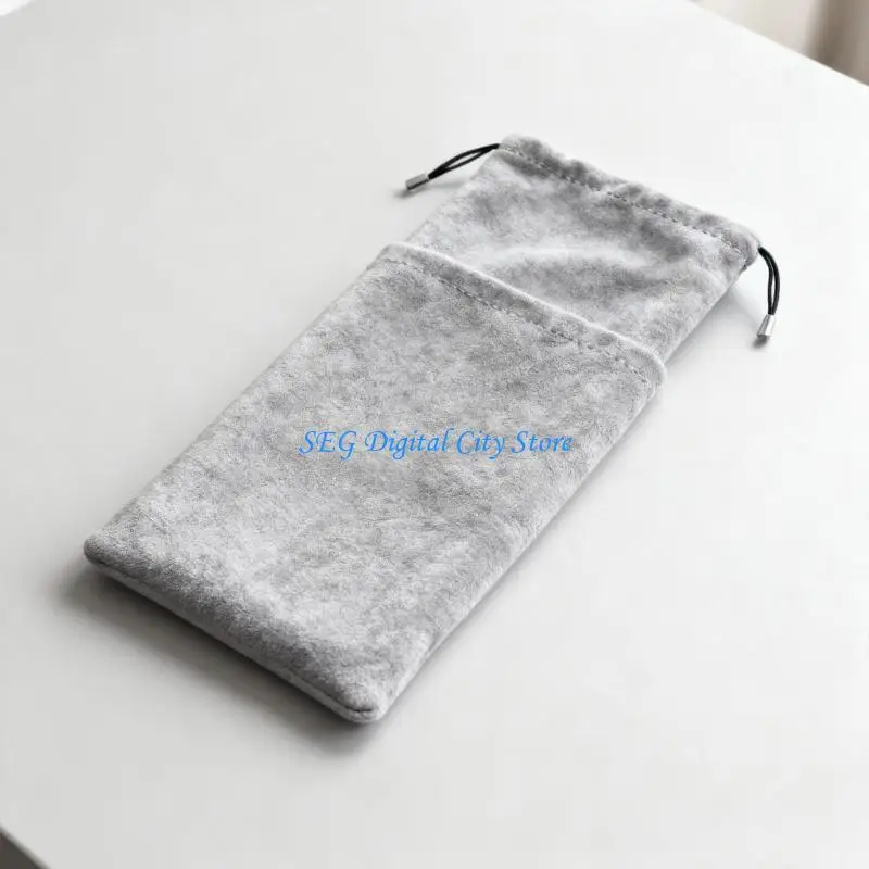 U75B Soft Flannel Keyboards Mouse Carry Case Lightweight Portable Design With Spacious Interior For Tech Devices