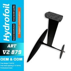 New  GY-ART V2 879 High-Performance Carbon Fiber Hydrofoil 790sqcm Similar Spitfire Kite Surfing Waterboarding Customizable LOGO