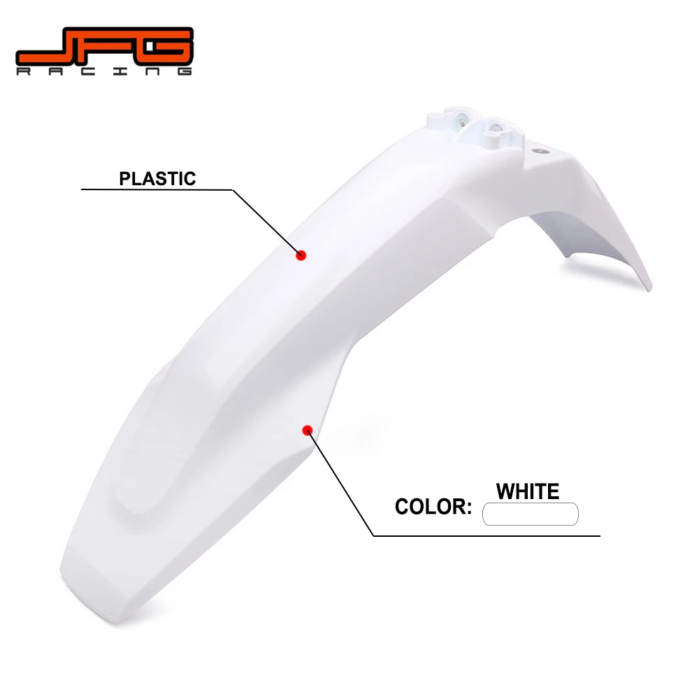 Motorcycle Plastic Front Fender Mud Guard For Husqvarna FC250 FC350 FC450 TC125 TC250 FX350 FX450 FE250 FE350 FE450 TE150 TX FS