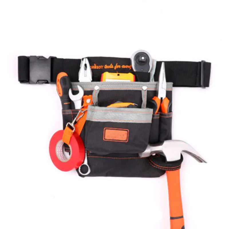 حقيبة خصر بإبزيم قوي ، أدوات كهربائية ، حزام عريض ، حقائب تخزين ، أدوات إصلاح ، 7 جيوب ، تنظيم ، 26 × * * ، 1