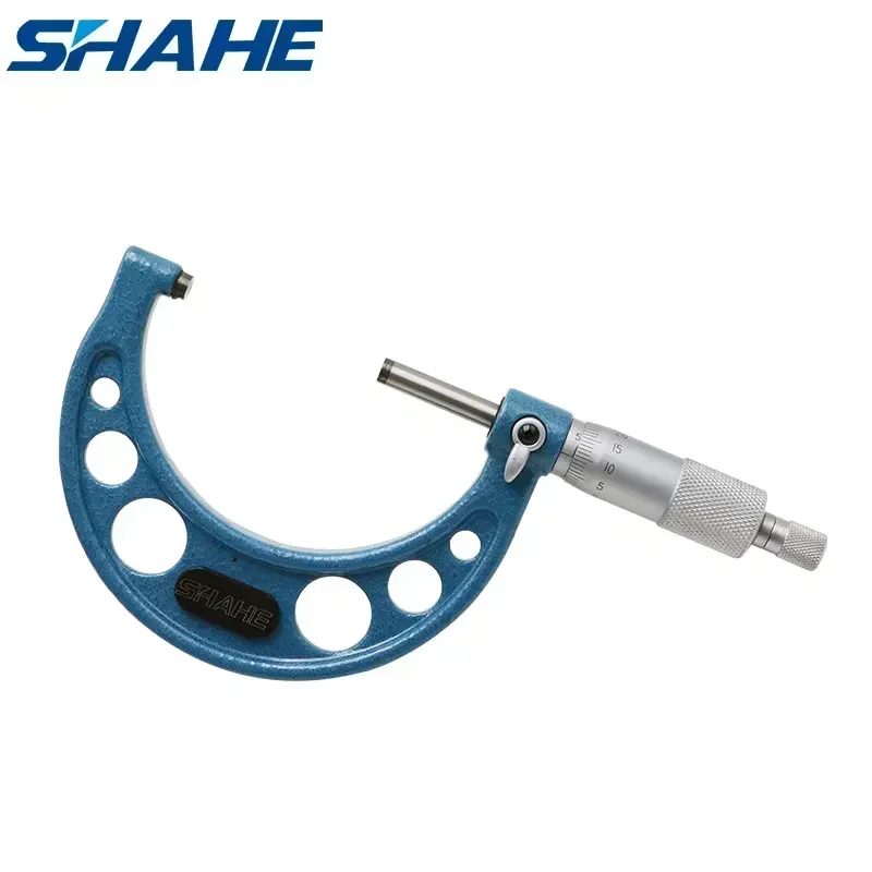 Shahe Micrometer Scale 50-75mm Inside Outside Mirometer Measuring Tool Micrometer Gauge 5201-75A