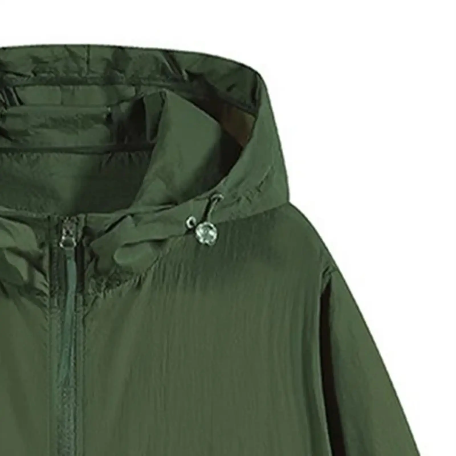 

Womens Mens Hooded Outerwear Contrast Color Zipper Pockets Waterproof Sun Protection Jackets with Hood for Hiking Daily Casual