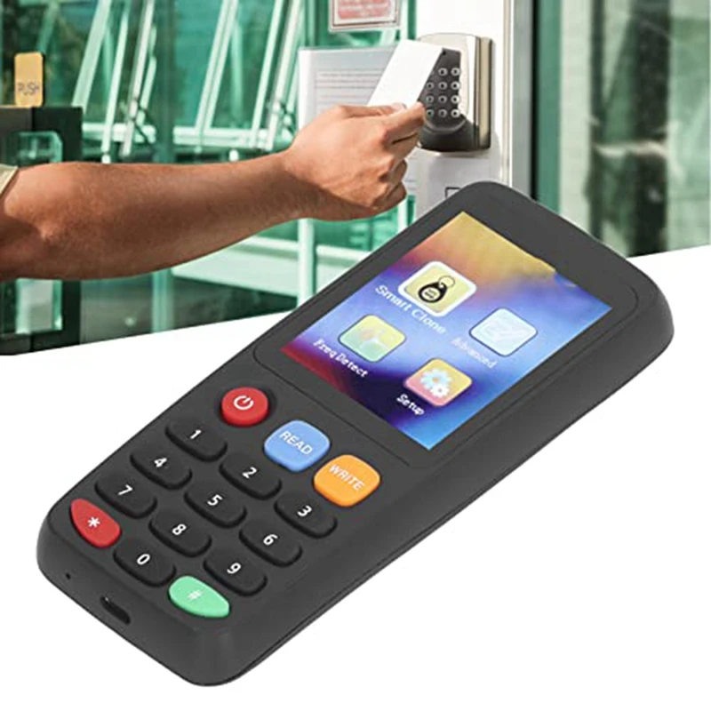 X7 NFC Card Reader, RFID Card Copier Duplicator For IC ID Card, Smart Card RFID Copier ID IC Color Screen Durable Set 1