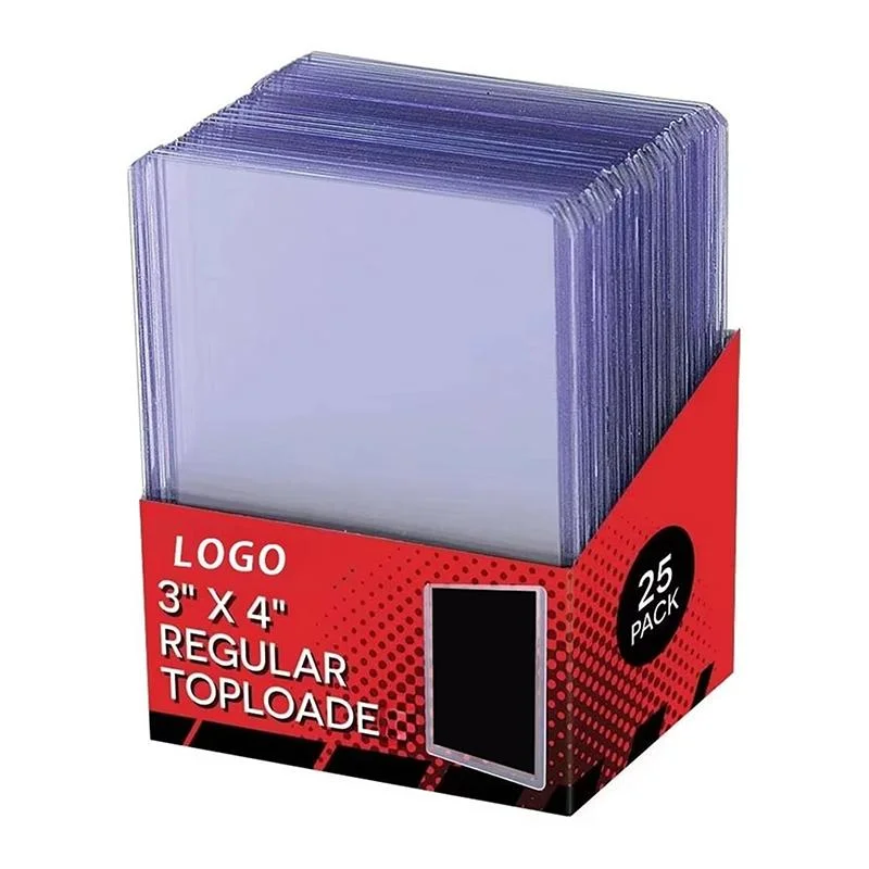25/100Pcs 3 X 4 Inch Clear Rigid Toploaders With Scratch Proof Surface Perfect For Protecting Sports Trading Collectible Cards