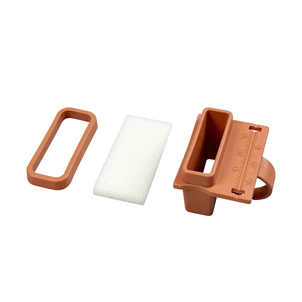 Dental Endo Files Block Holder Rulers Dentistry Root Canal Finger Ring Stand Endodontic Measuring Instruments Cleaning Sponge